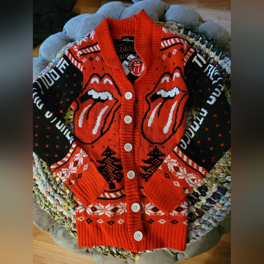 Rolling Stones Christmas Sweater